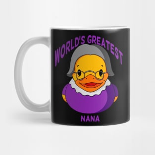 World’s Greatest Nana Rubber Duck Mug